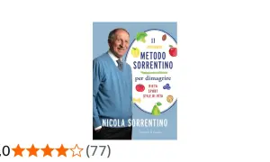 Copertina libro "Il Metodo Sorrentino" per dimagrire 5 kg. Nicola Sorrentino, dieta, sport, stile di vita.