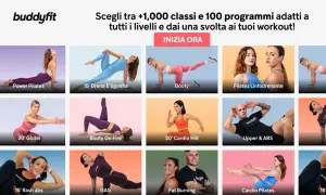 Allenamenti Buddyfit: Power Pilates, Booty, Upper & ABS, Cardio Pilates e altro. Scopri cosa significa core con esercizi mirati.